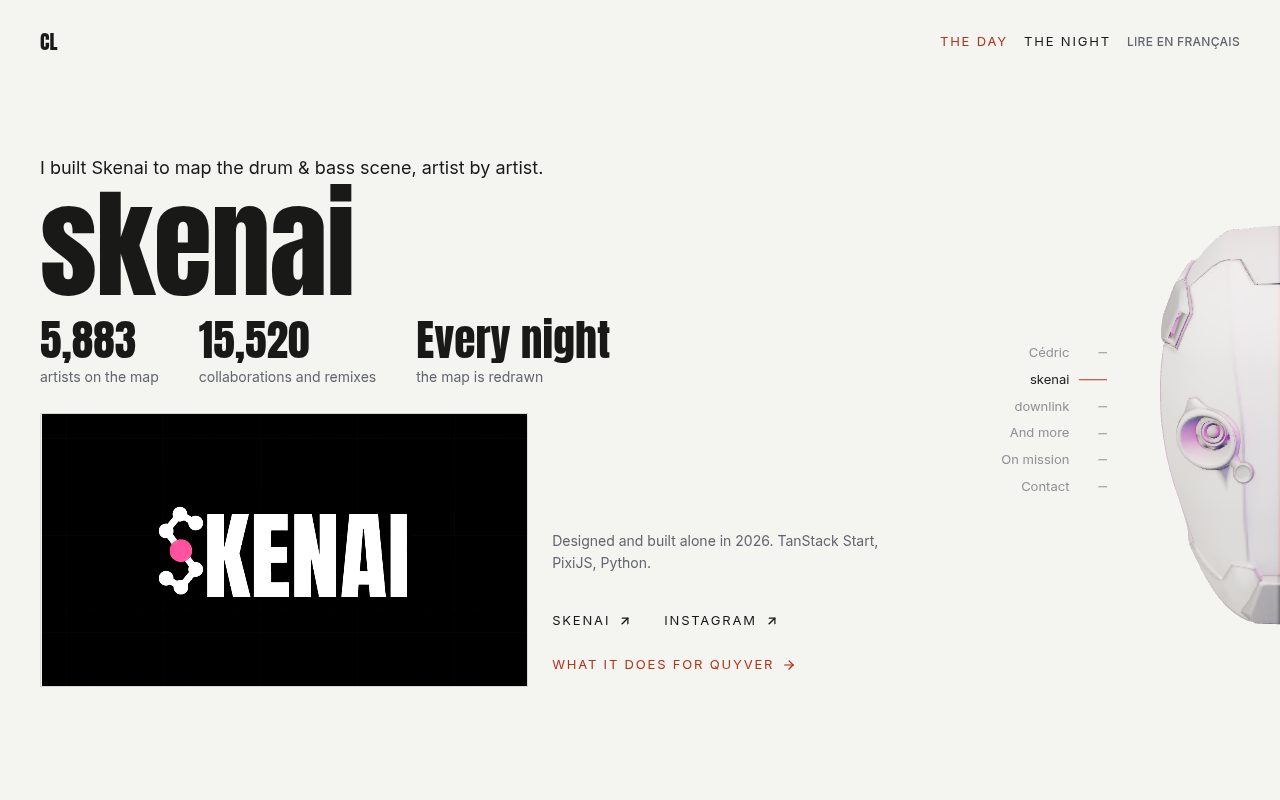 The Skenai chapter, with its live figures and its film